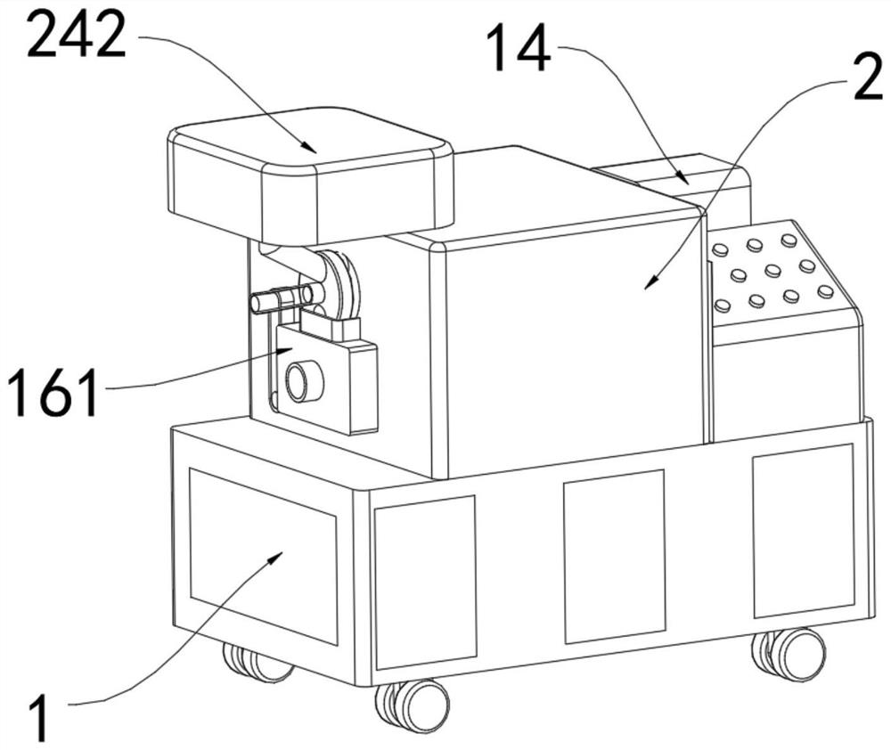 Open fire caramelization processing device capable of preventing nuts from being damaged