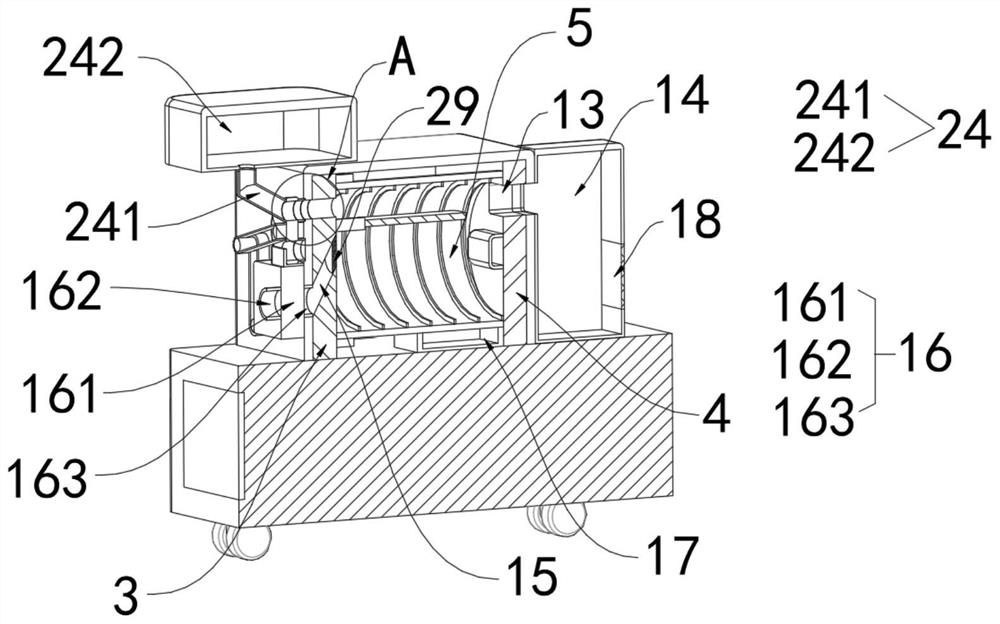 Open fire caramelization processing device capable of preventing nuts from being damaged