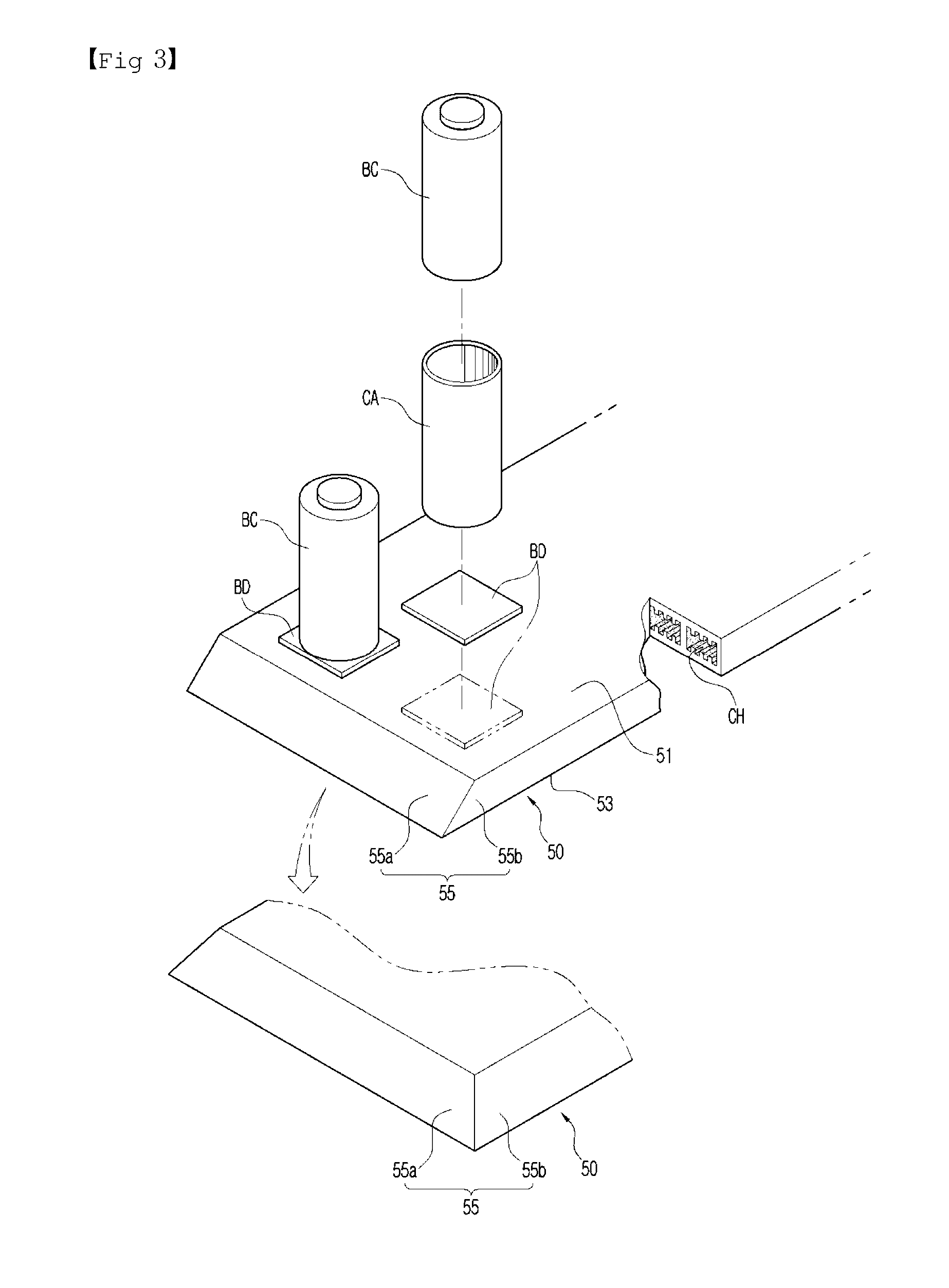 Cooler for secondary battery