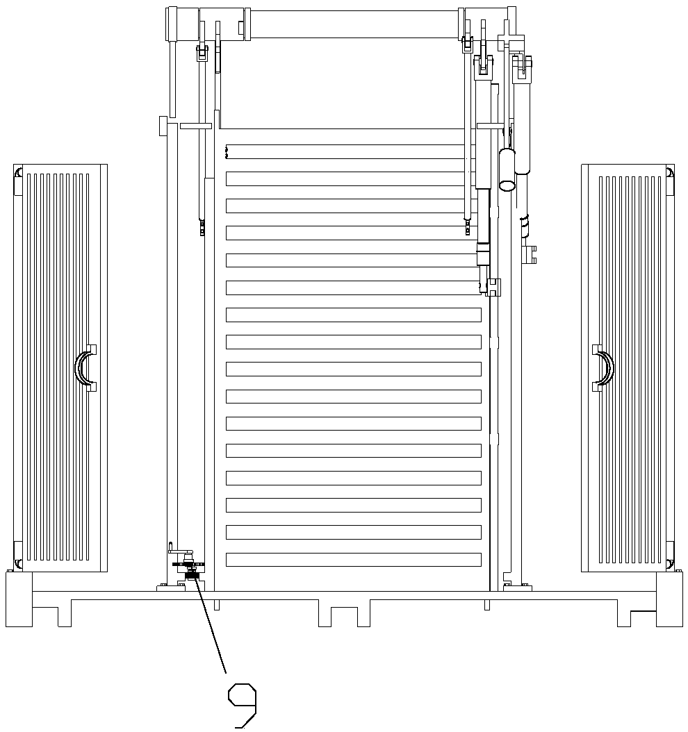 Multifunctional fixation fence for ruminant animals