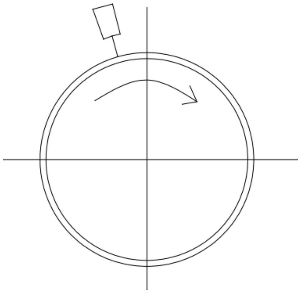 Pipeline steel two-in-one butt weld pipeline deep penetration high-speed welding process method