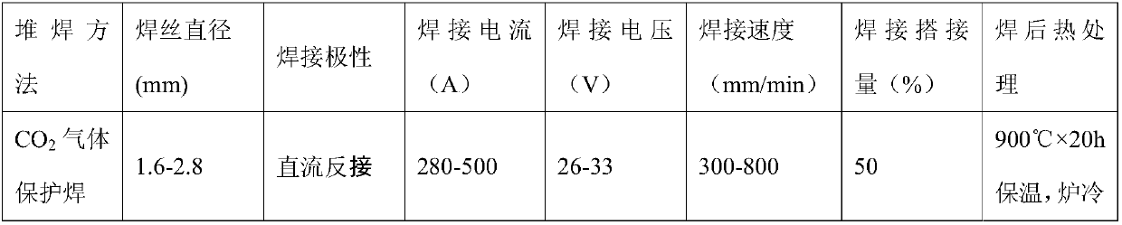 Heat-resisting and wear-resisting flux-cored wire