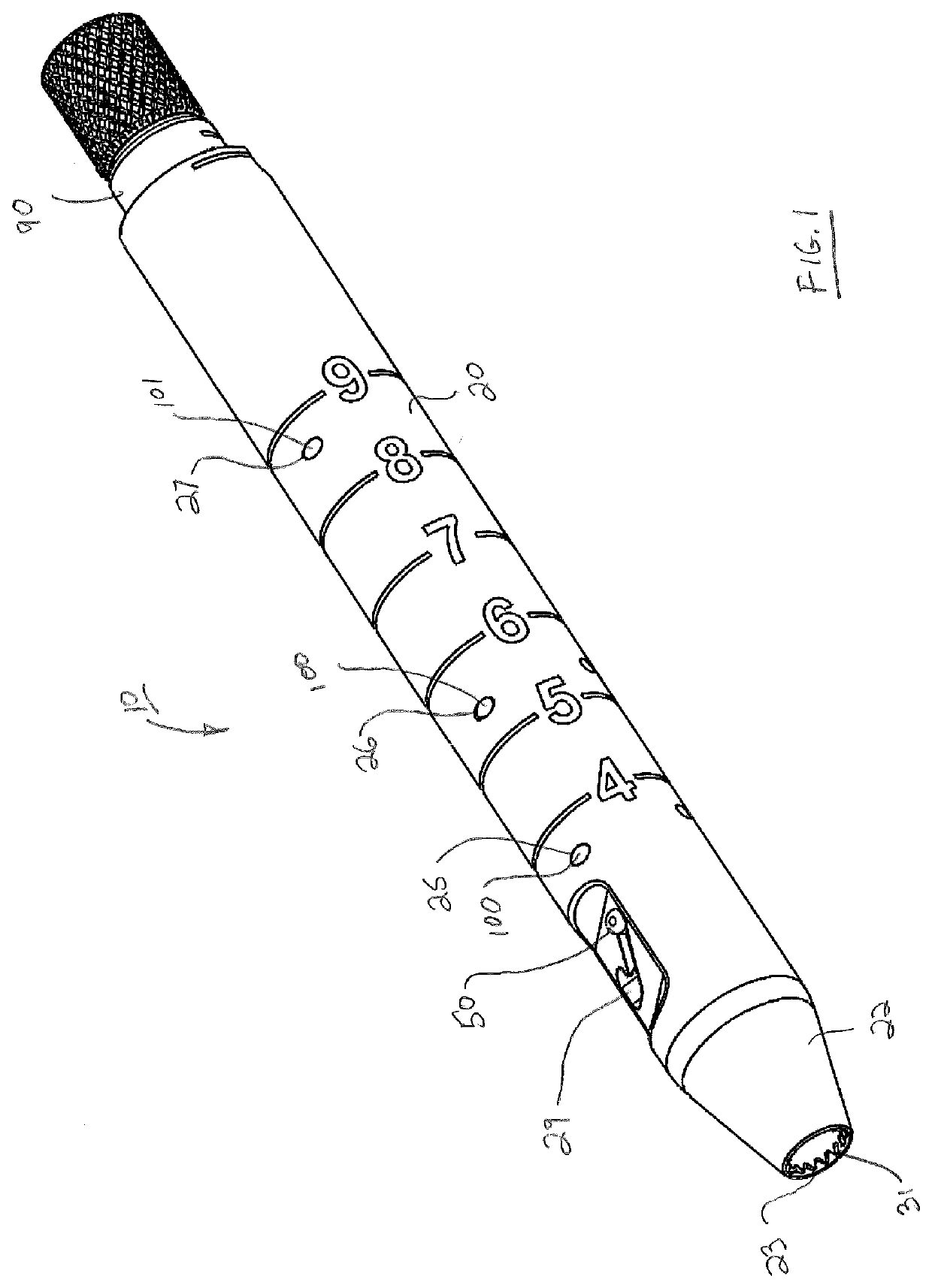 Drill tap dilator