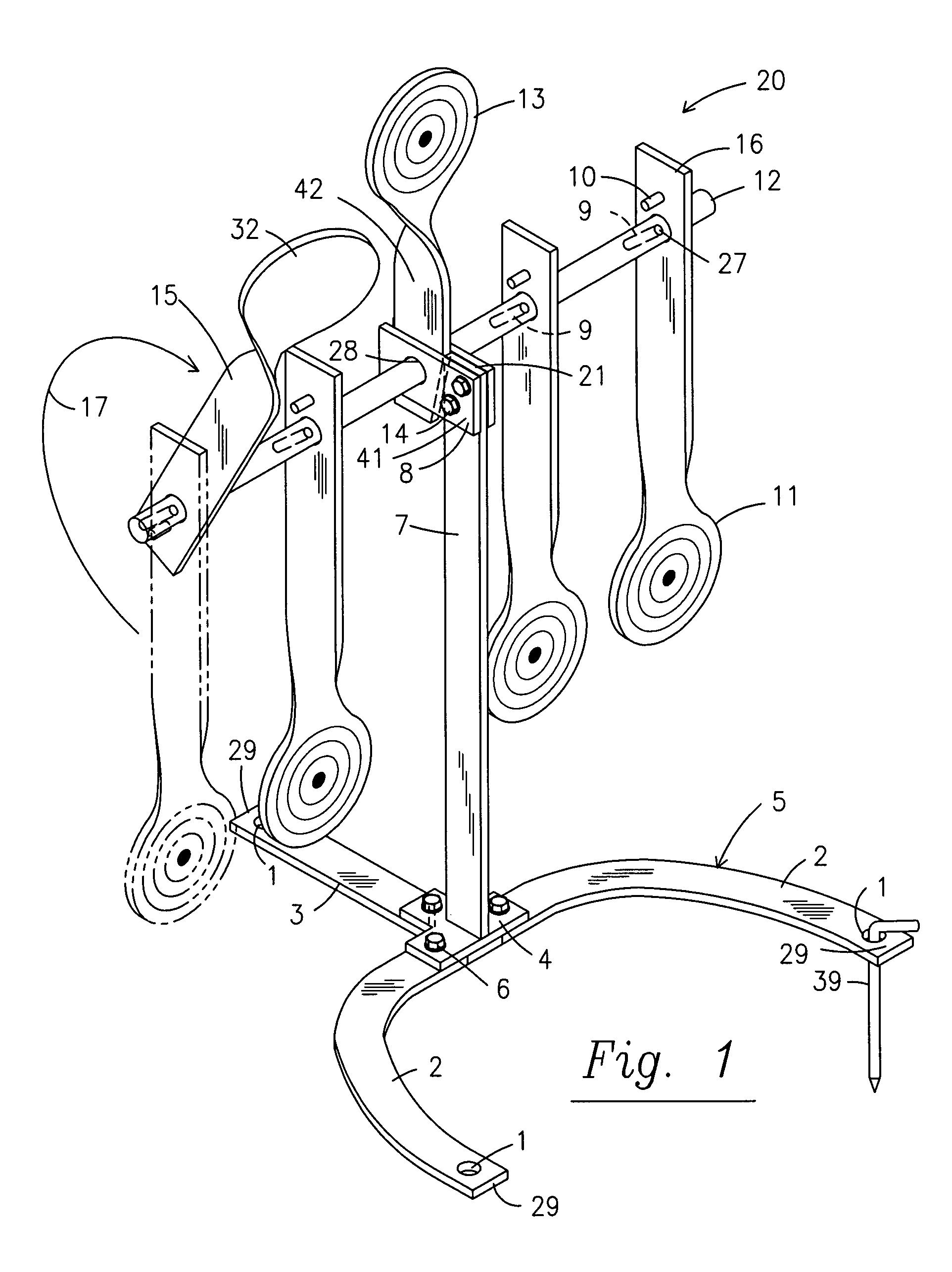 Automatic reset target