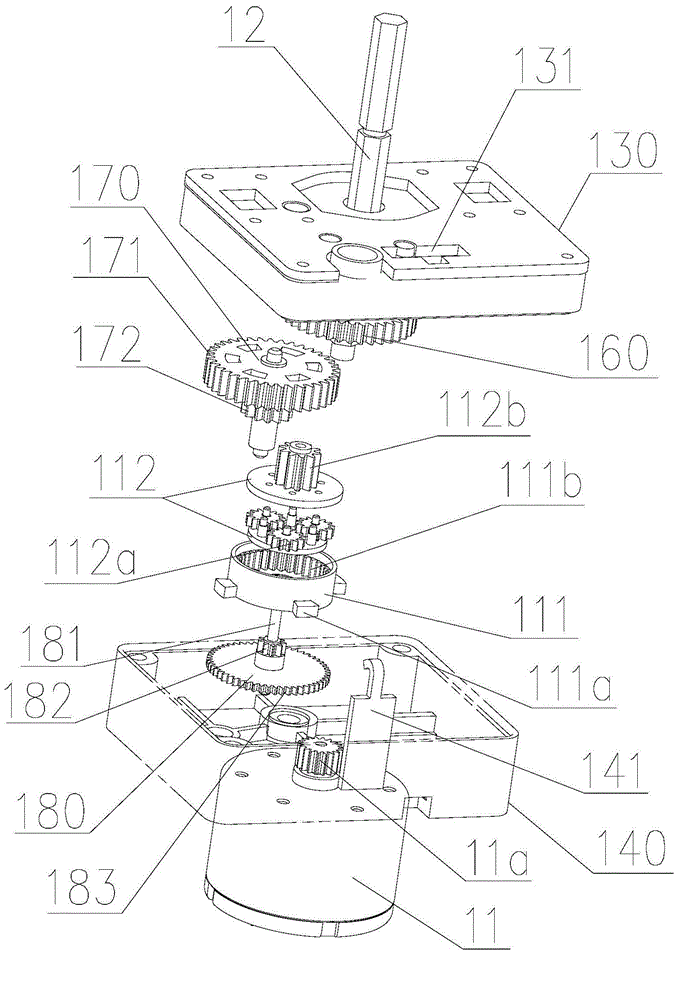 Automatic transfer switch transmission mechanism