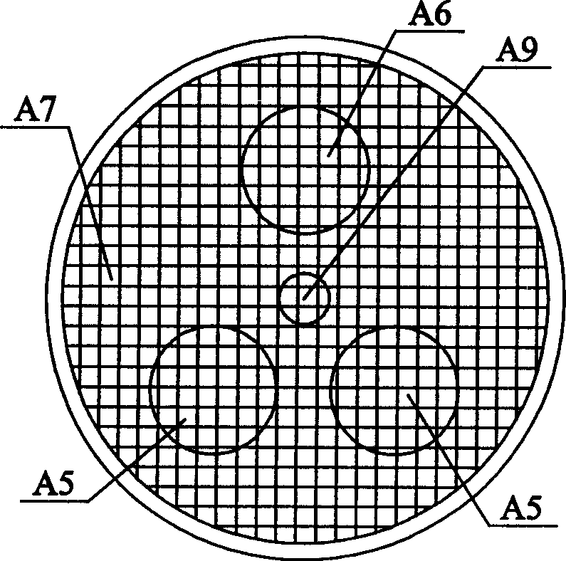 Method and device for using city waste water cold and heat source