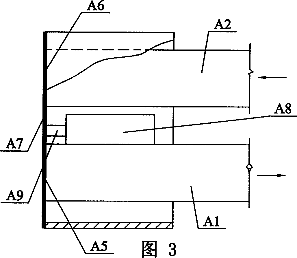 Method and device for using city waste water cold and heat source