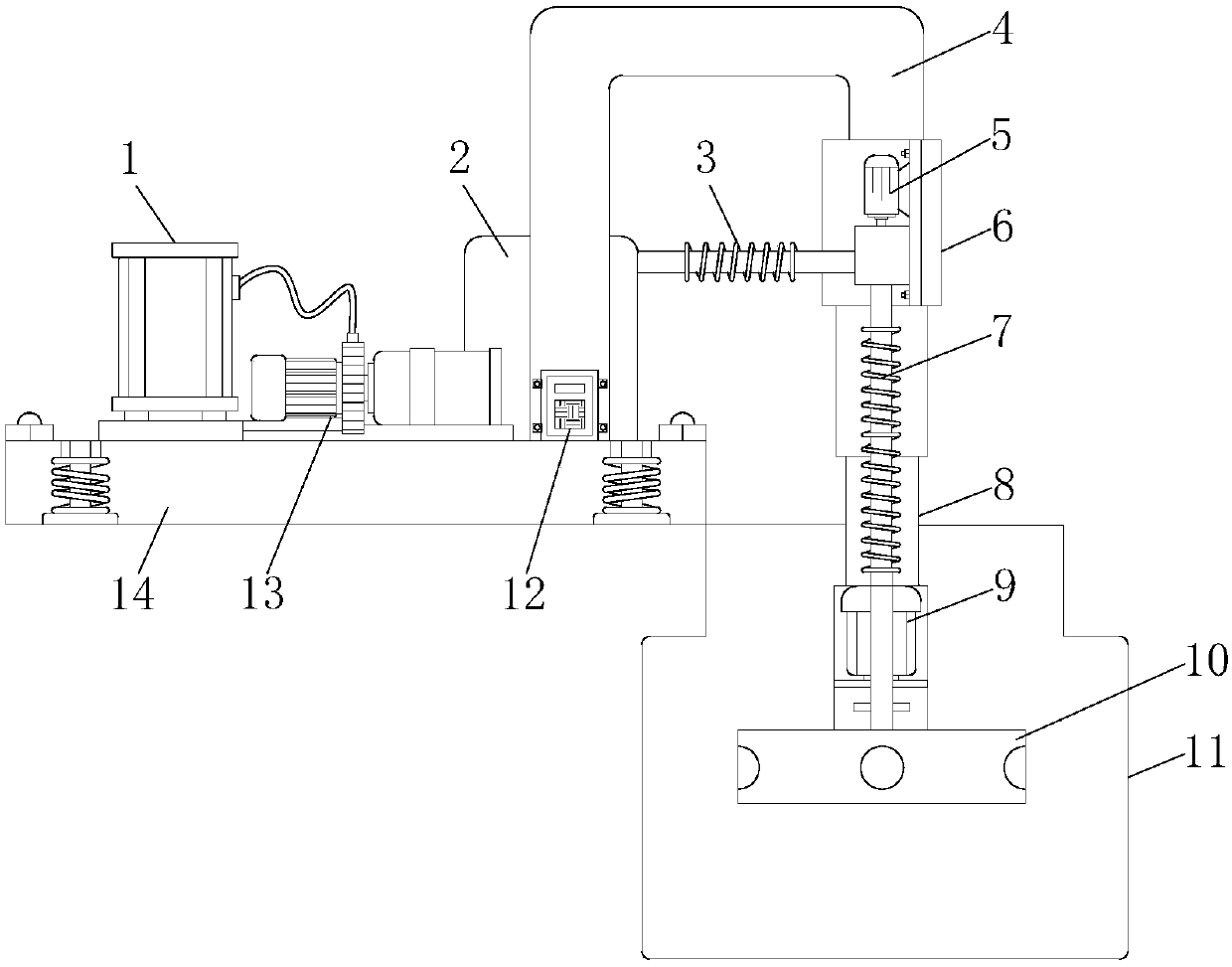 Underground engineering air purifier