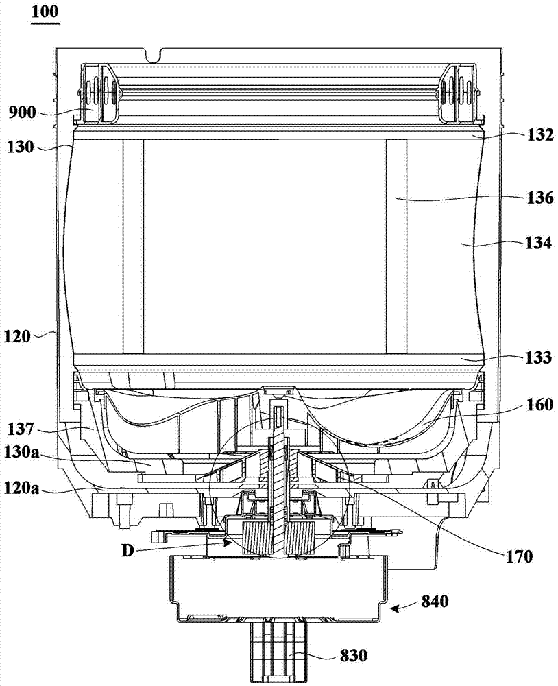 Impeller washing machine and inner barrel thereof