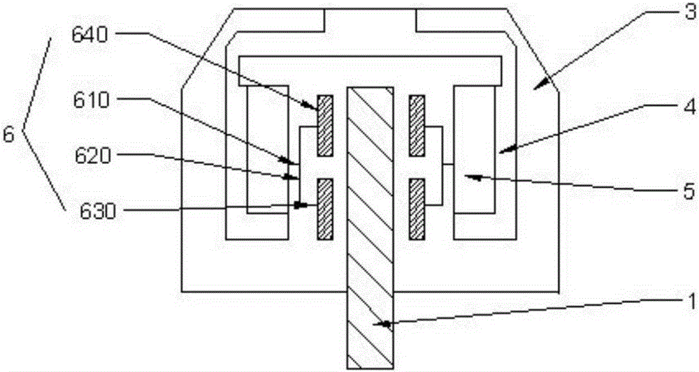 Emergent brake device for vehicle