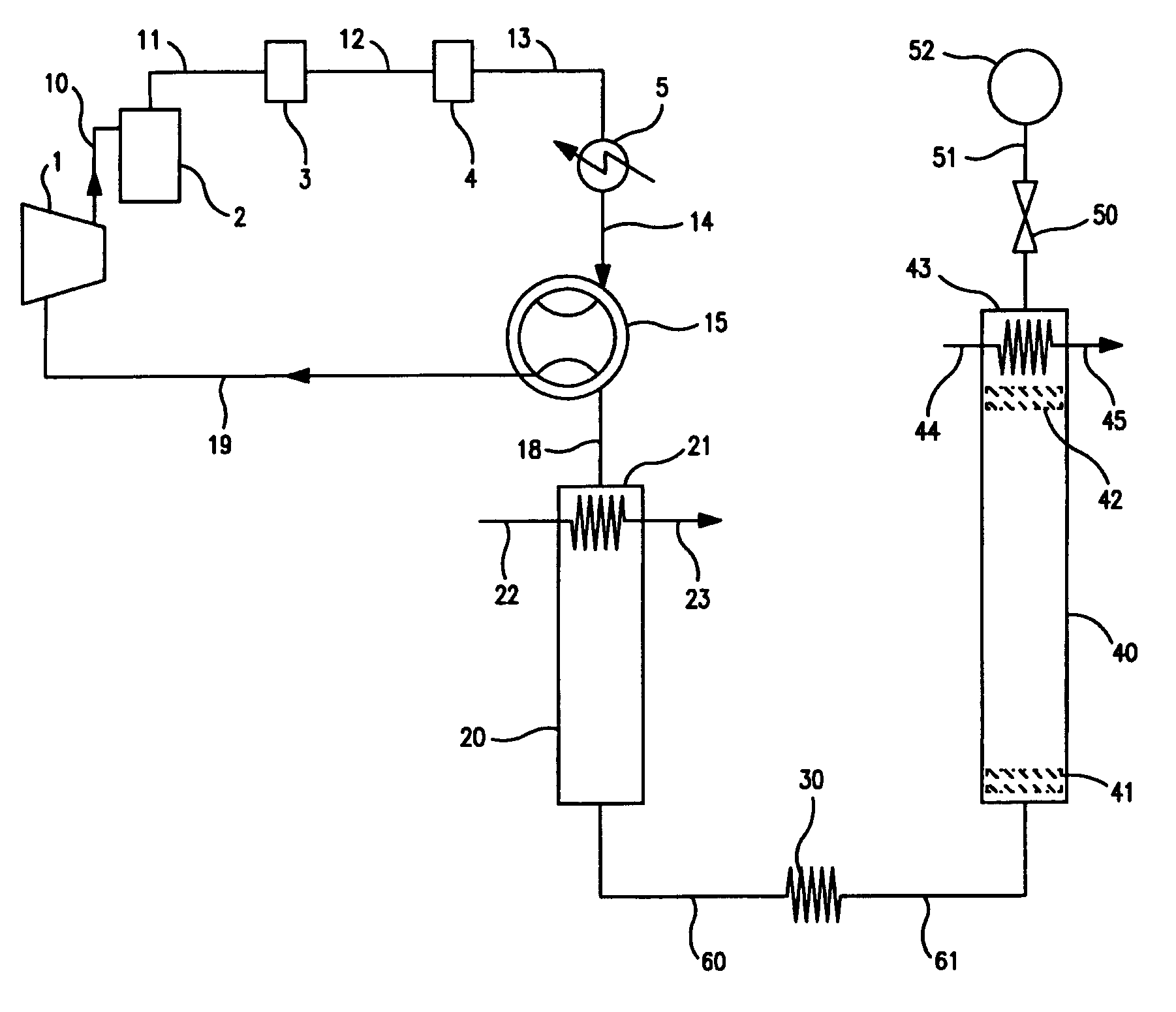 Method for operating a cryocooler using temperature trending monitoring