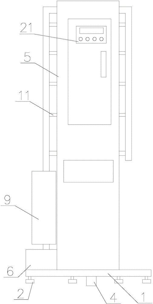 Vertical dishwasher with tableware mobile