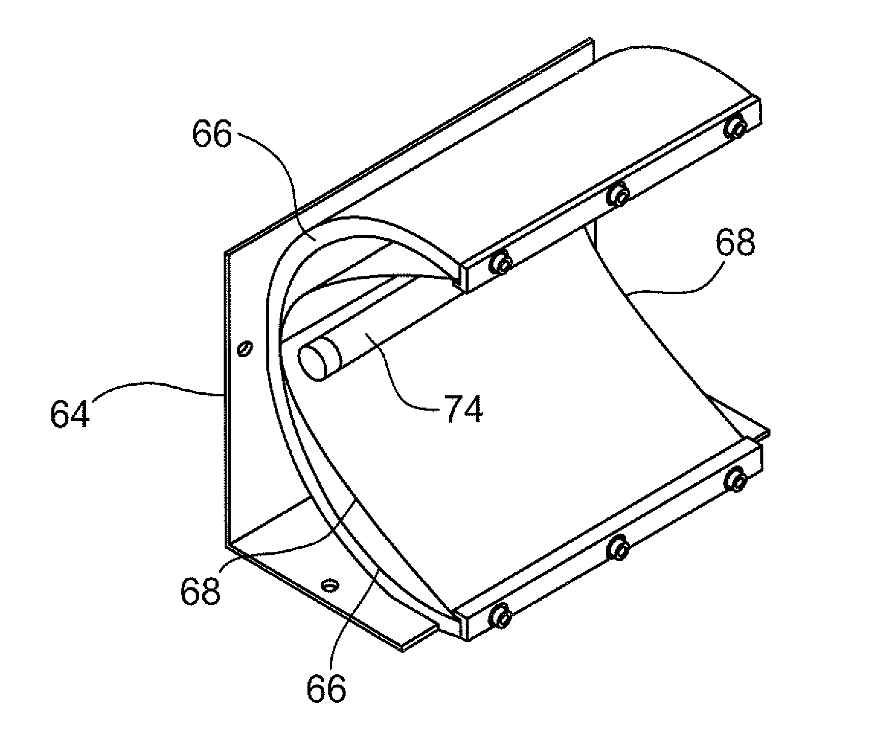 Dual reflector system for linear lamp illuminators