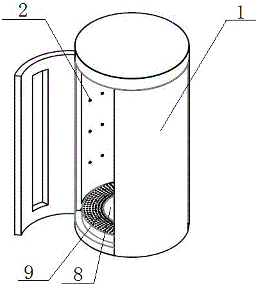 Isolating, disinfecting and purifying device for paroxysmal disease bacteria and purifying method adopted by same