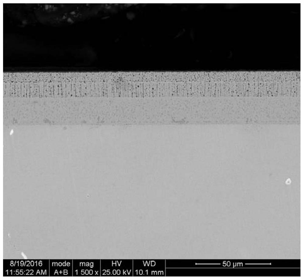 Composite cermet coating for superalloy protection and preparation method thereof