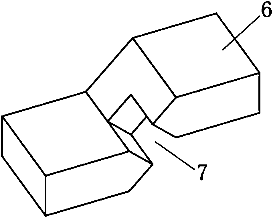 A high-permeability copper alloy tensile mesh and its connection method