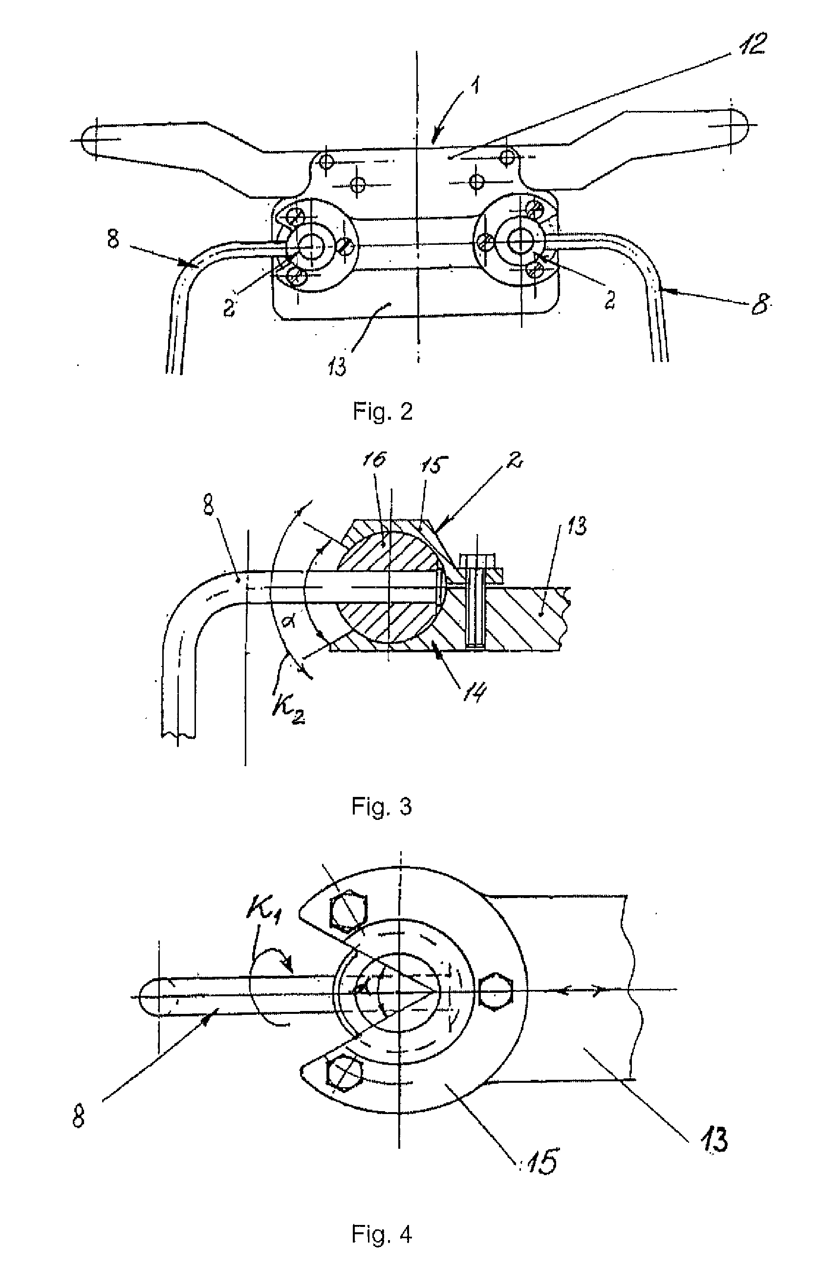 Method for correcting pathological configurations of segments of the lower extremities and device for realizing same