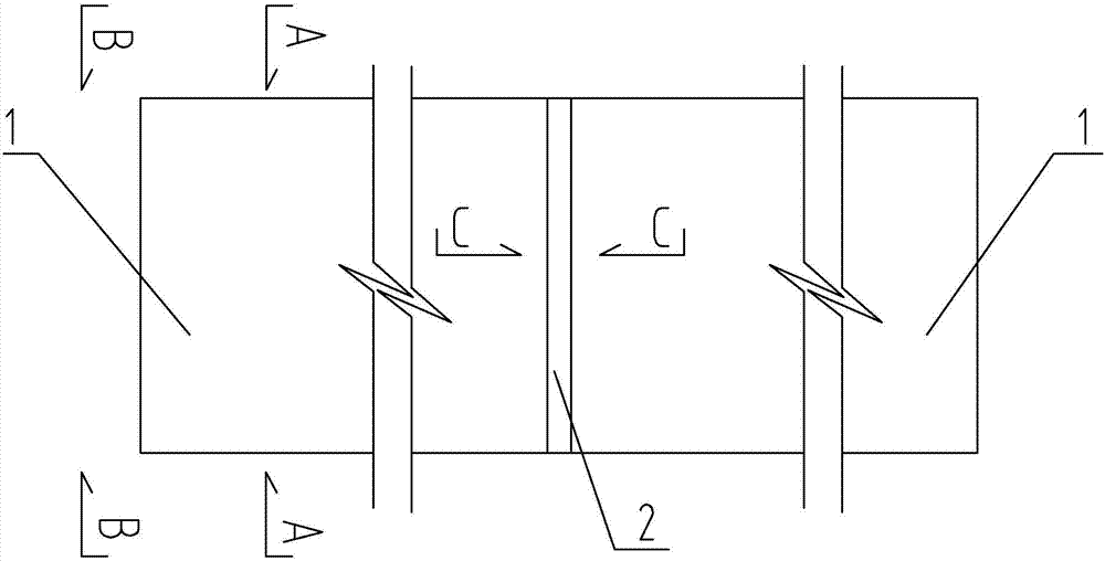 An anti-seepage outer wall thermal insulation decorative finished board