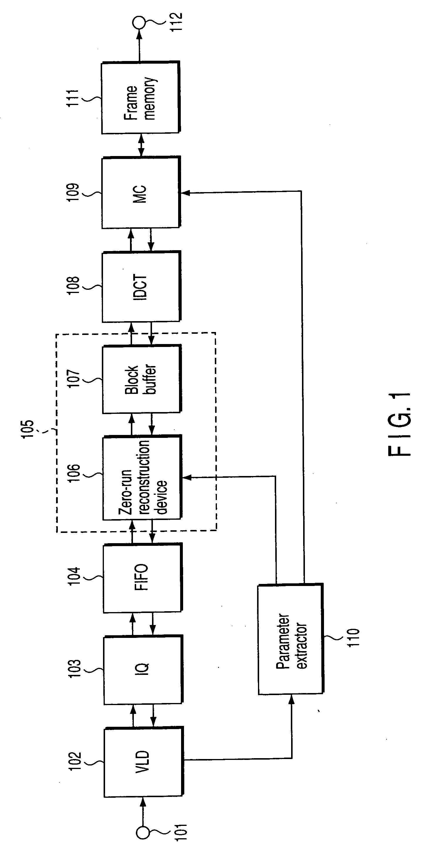 Compression-encoded data decoding apparatus