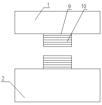 Multi-functional rubber pad limiting device