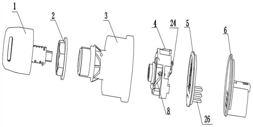 Switch with shell anti-restart mechanism and using method thereof