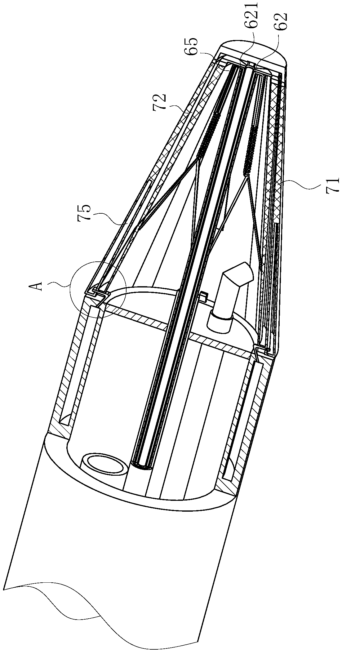 Prostate removing endoscope