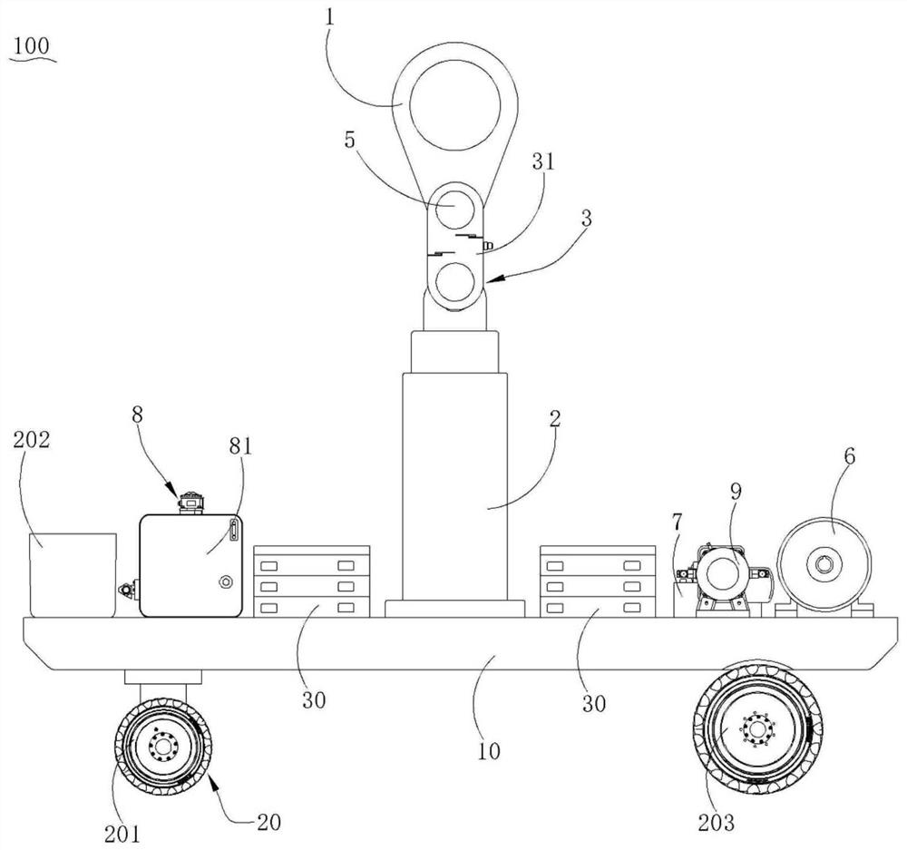 Load loading device and method