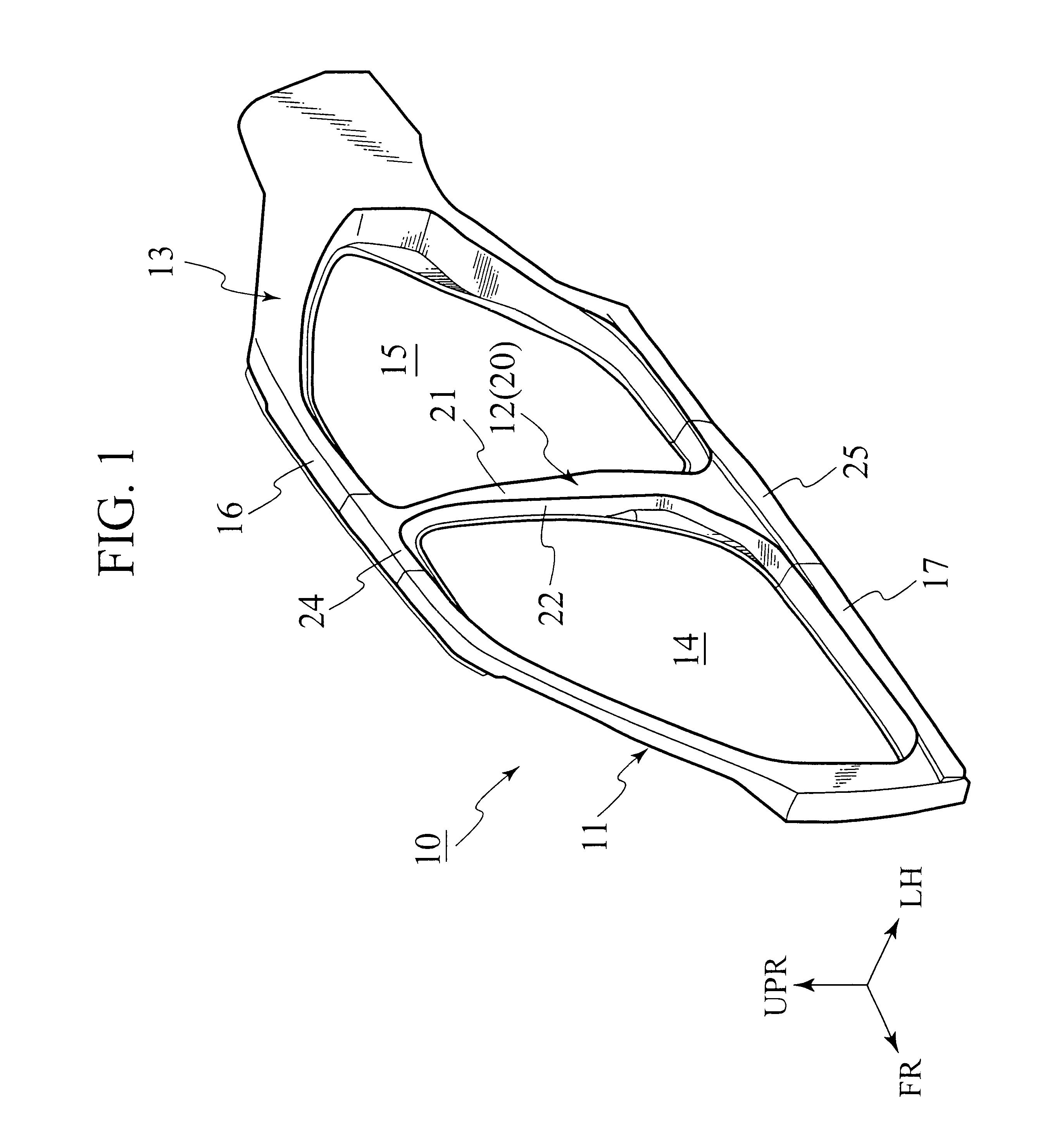 Pillar structure of a vehicle