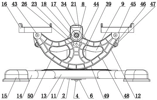 Rotary waist wresting treadmill