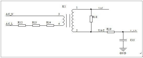 Anti-interference electricity system of self-matching alternating current contactor