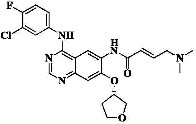 High-purity afatinib preparation method