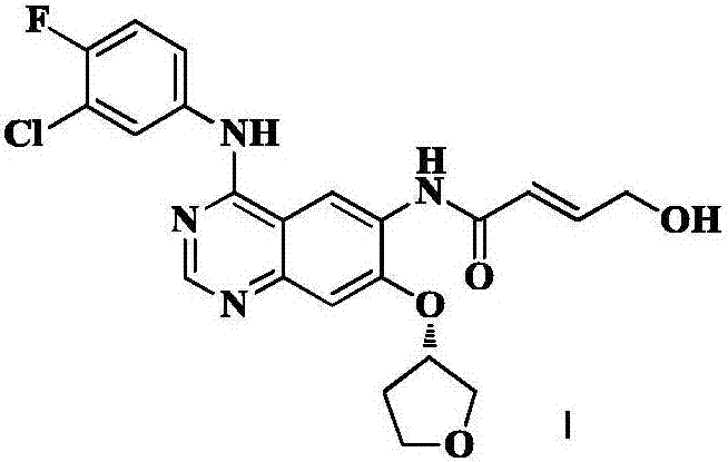 High-purity afatinib preparation method