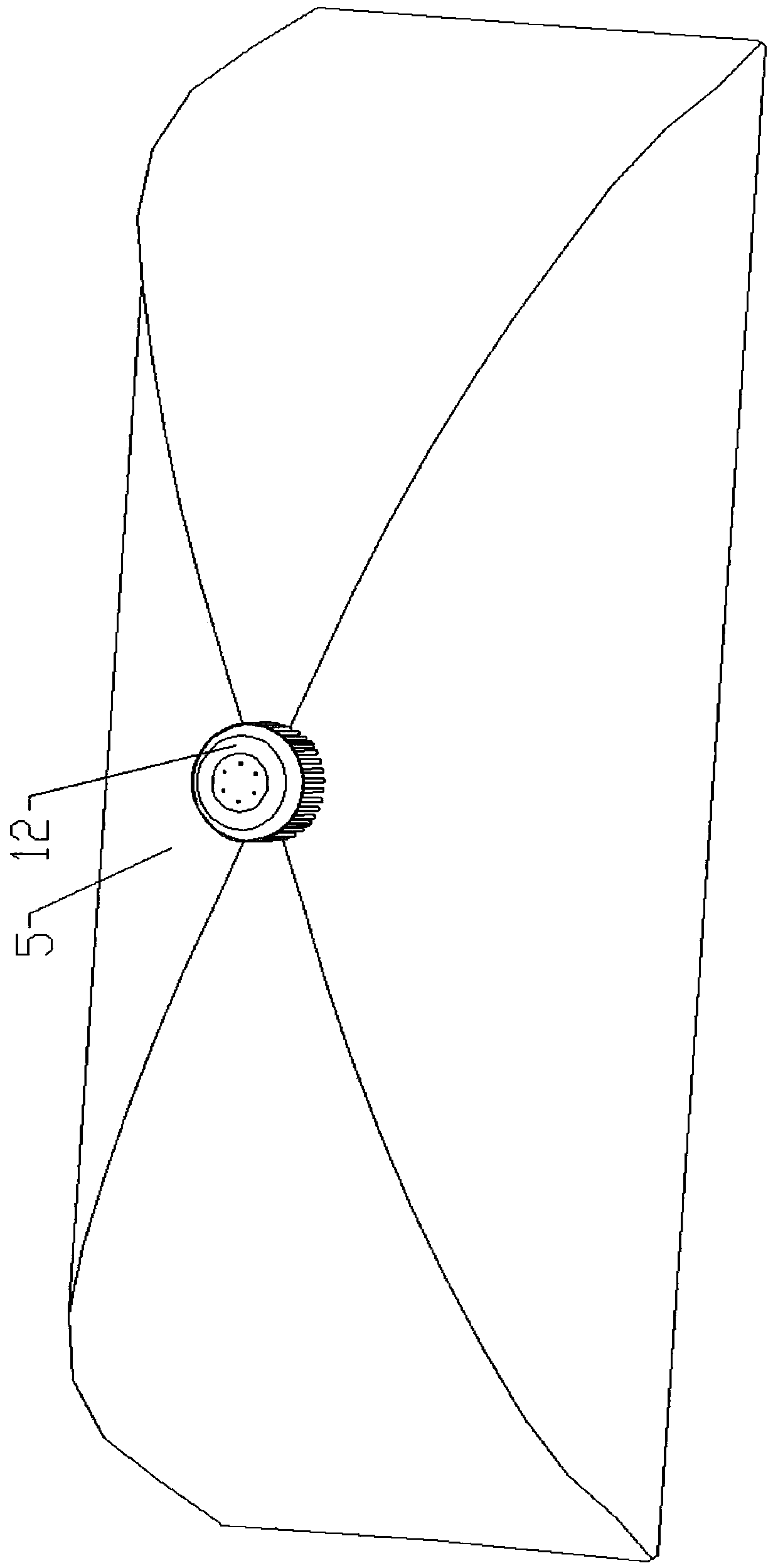 Cloth cover tightening mechanism of full automatic automobile cover