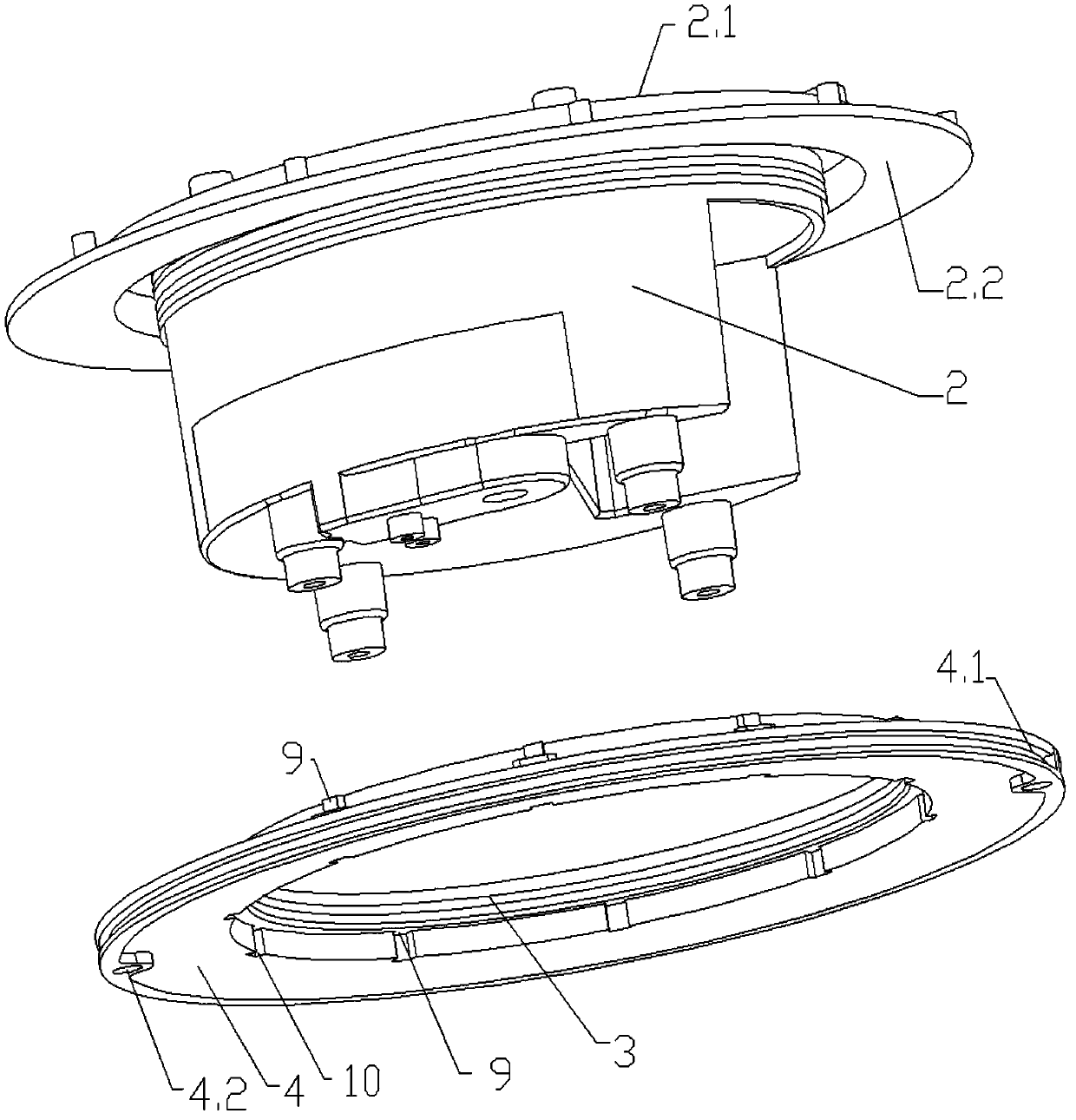 Cloth cover tightening mechanism of full automatic automobile cover