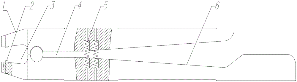 Press rod combination device