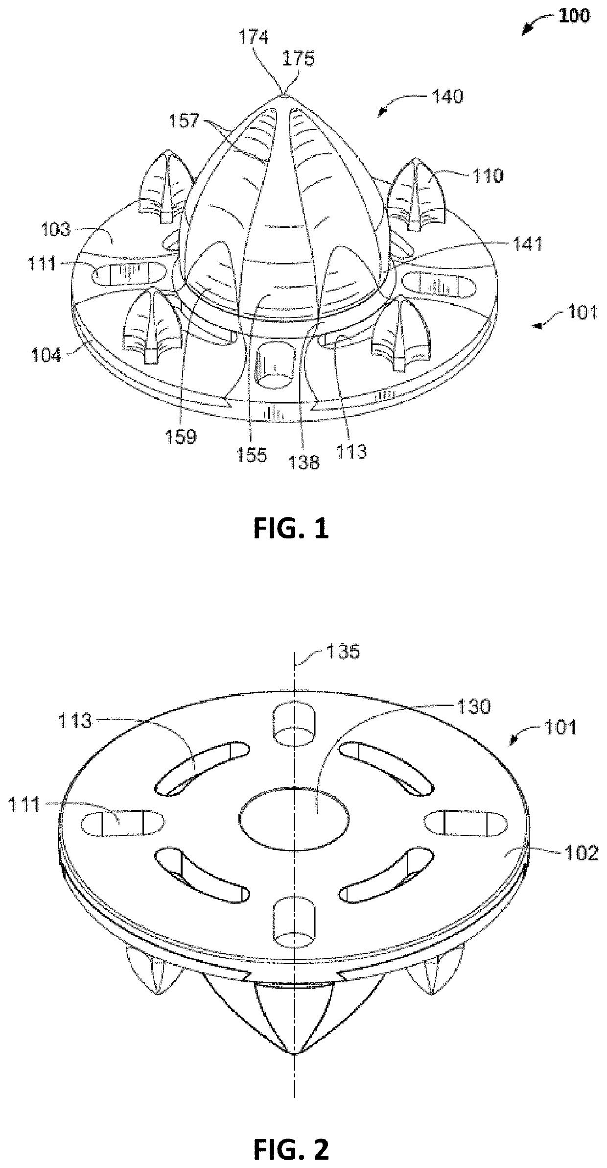 Shoulder Implant Impactor With Stabilization Features