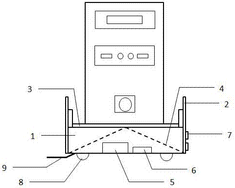 Computer case base