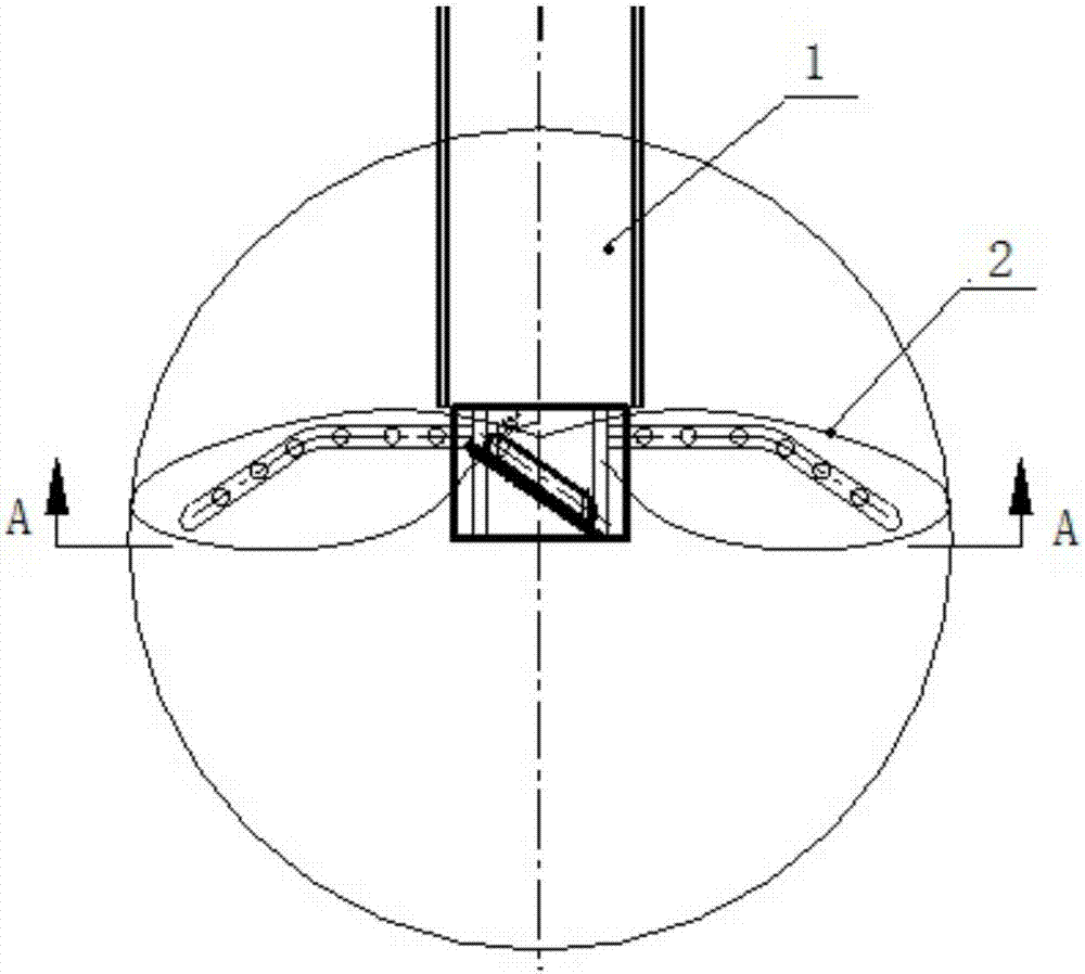 Screw propeller arrangement matched for aerated oxygenation of water body and aerated oxygenation method