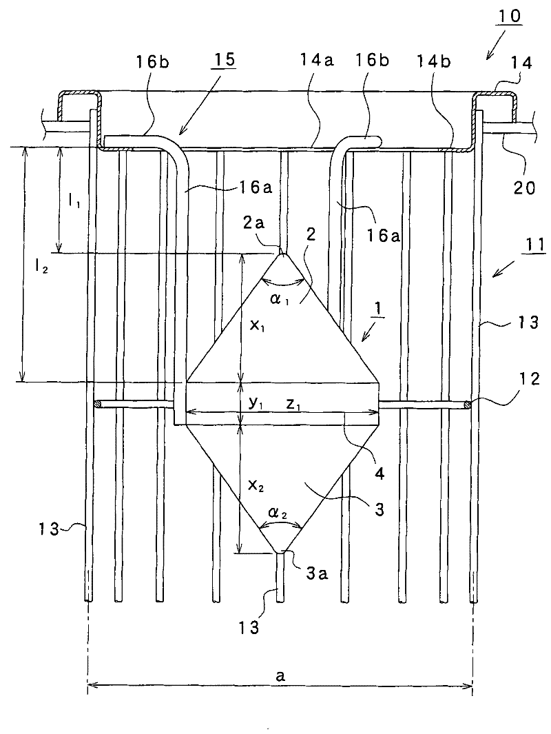 Retainer cone, and bag filter retainer having the same