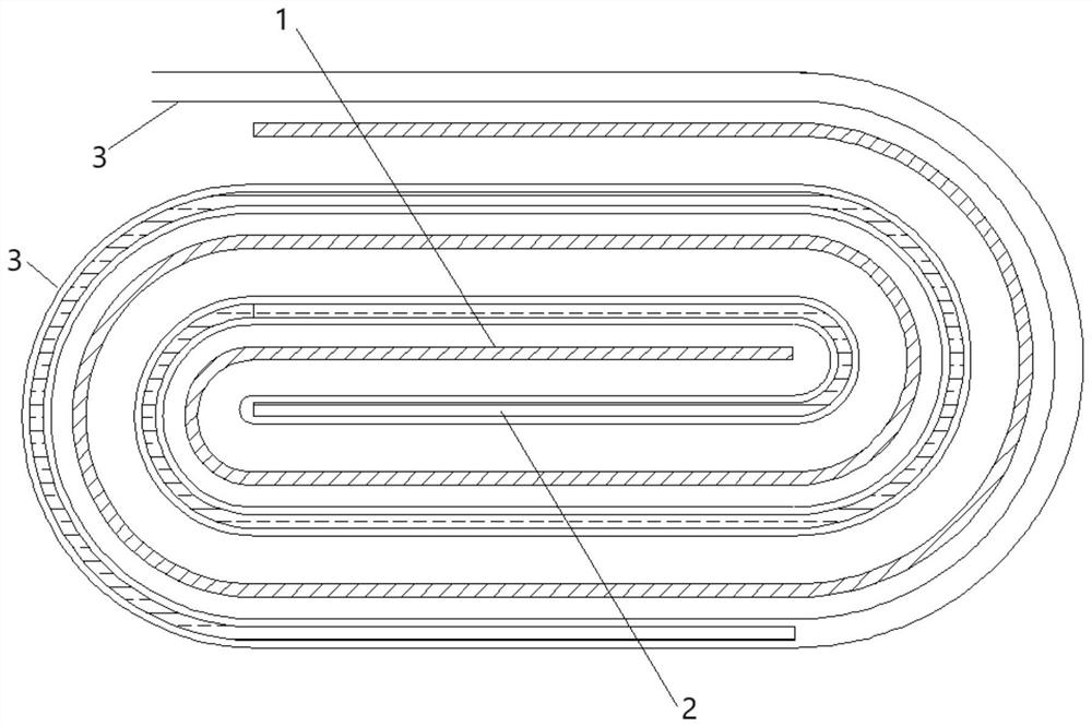 Winding battery cell, preparation method thereof and winding battery