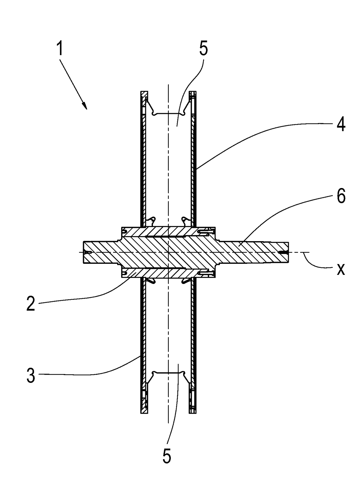 Rotating drum of a tire, wheel, and/or chassis test stand