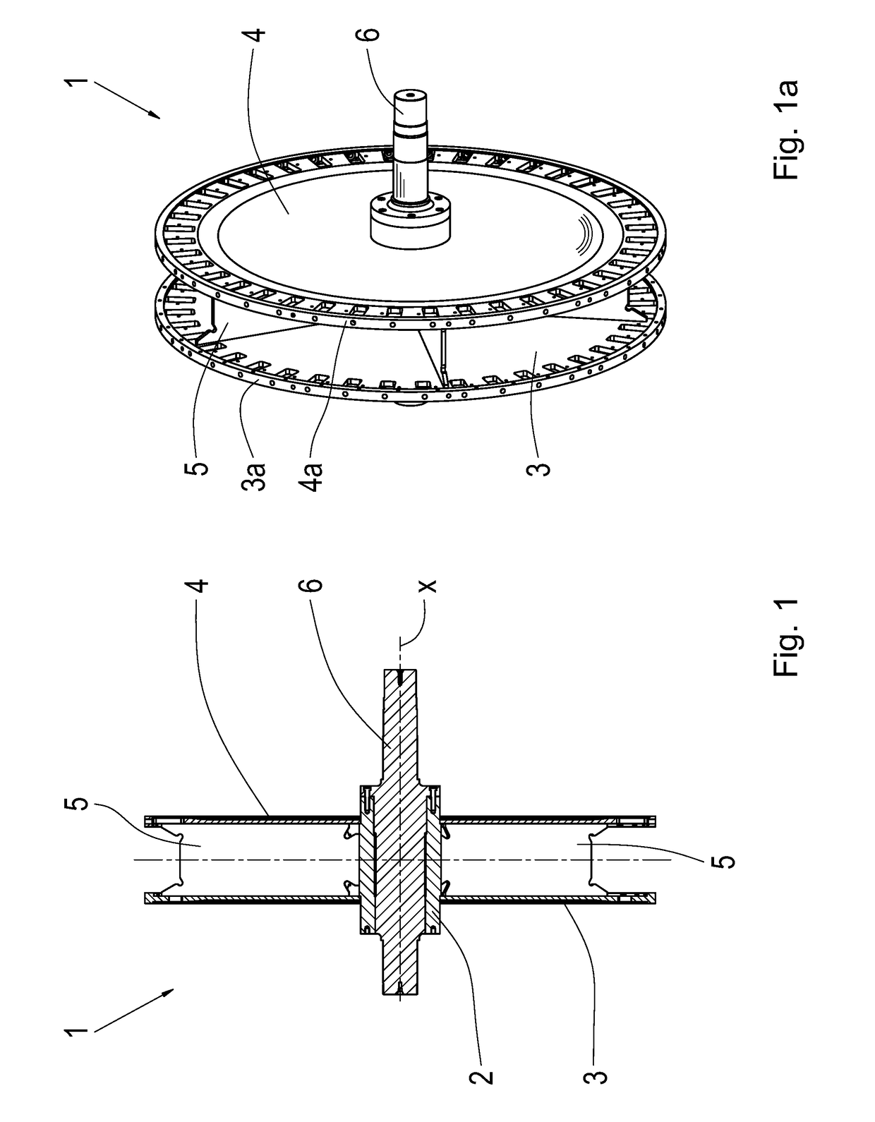 Rotating drum of a tire, wheel, and/or chassis test stand