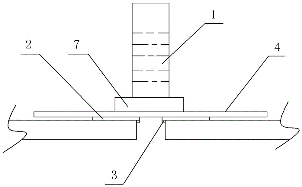 Ceramic tile jointing device