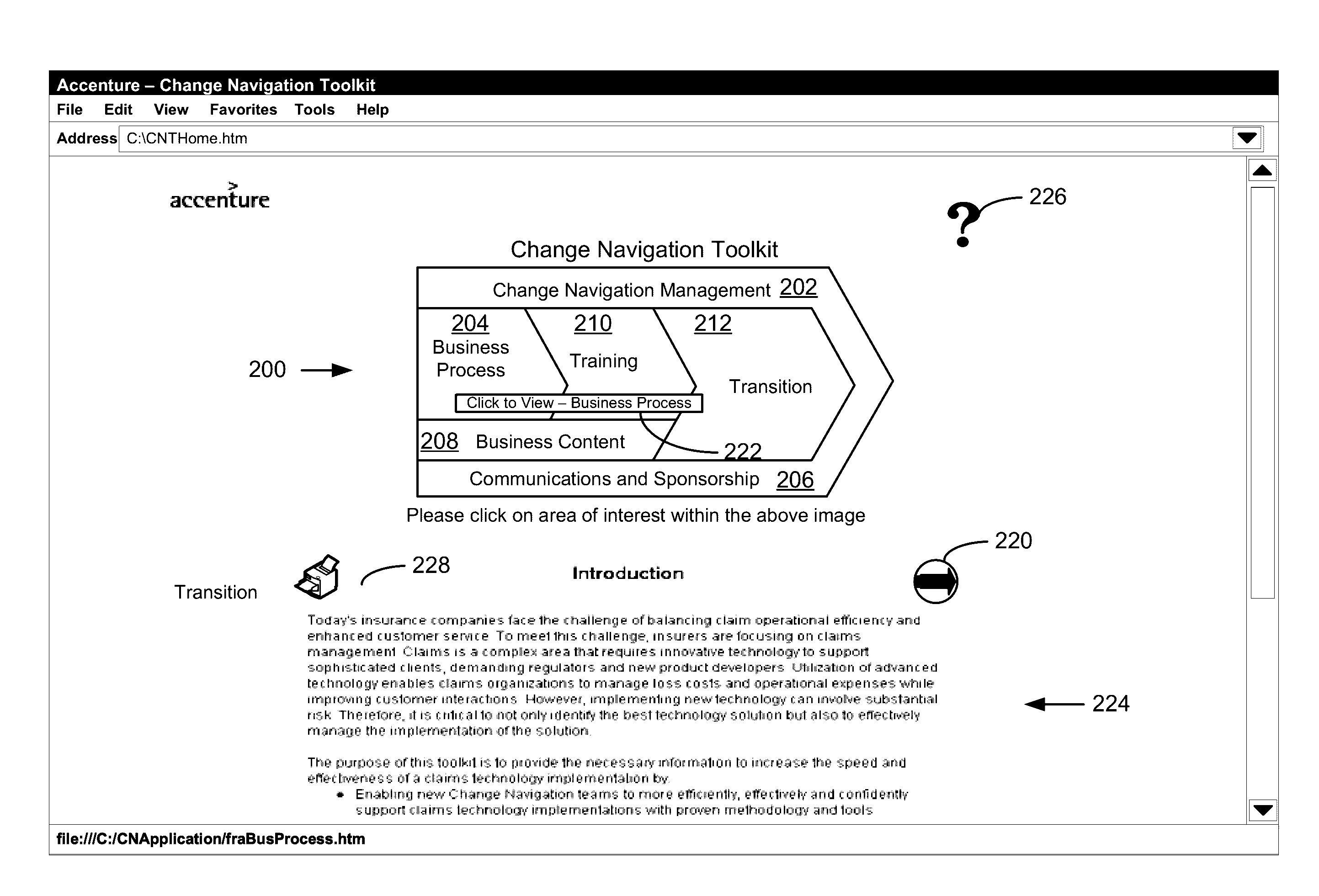 Change navigation toolkit