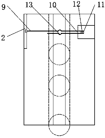 Automobile flange clamp for synchronous clamping in drilling process