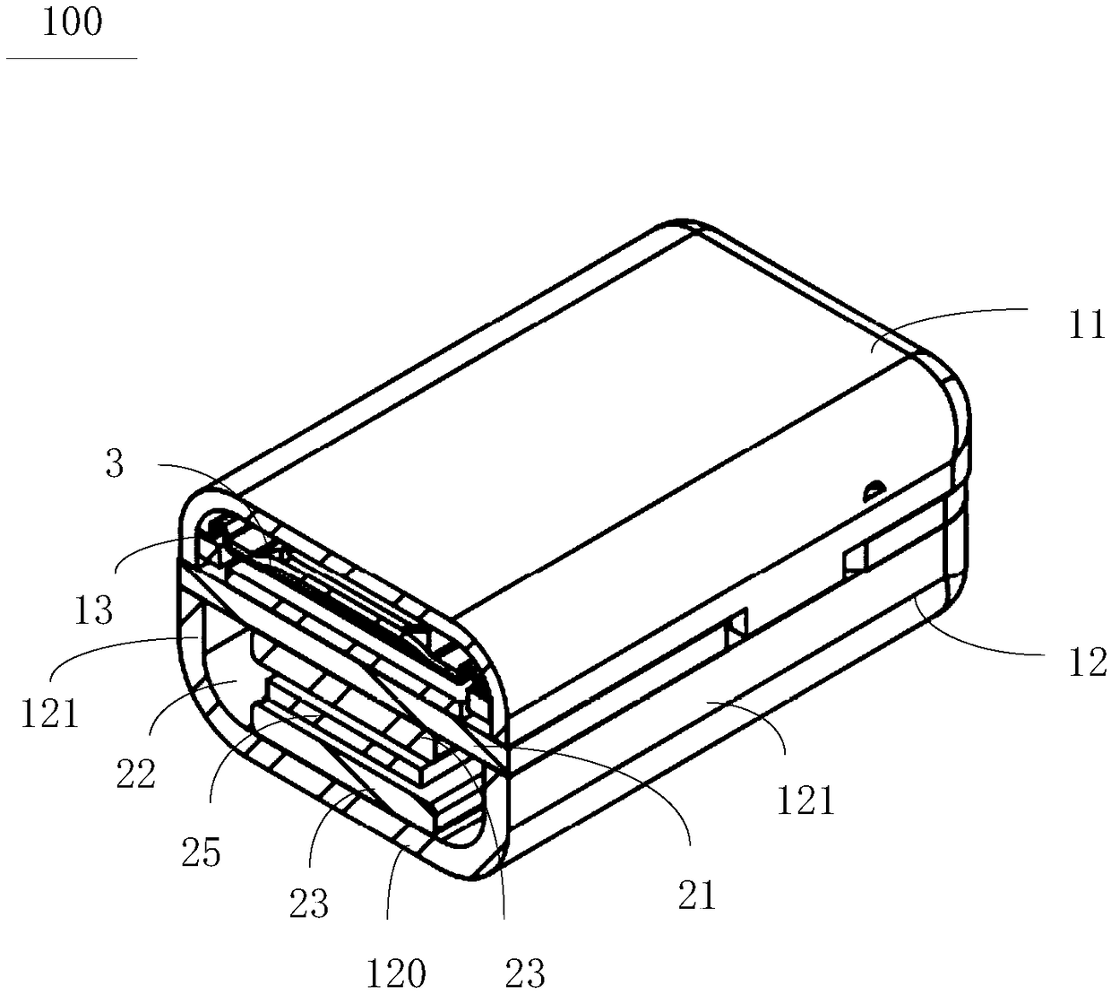 Moving iron receiver