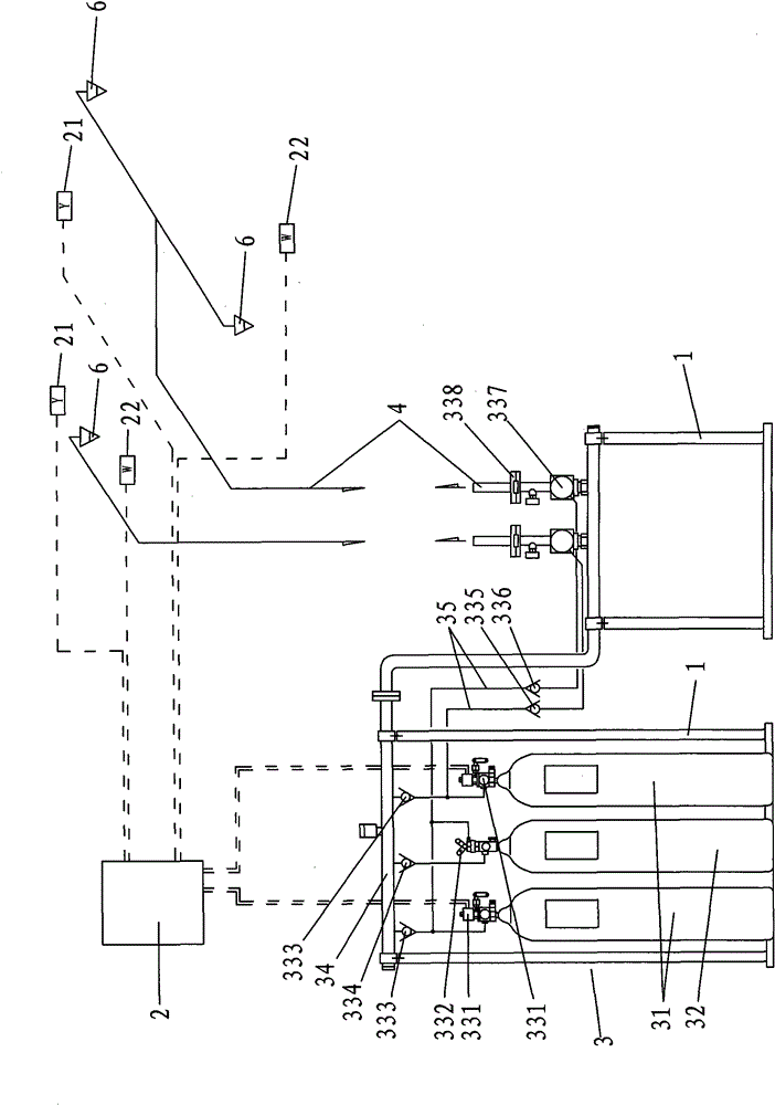 Superfine dry powder cold aerosol automatic fire-extinguishing system