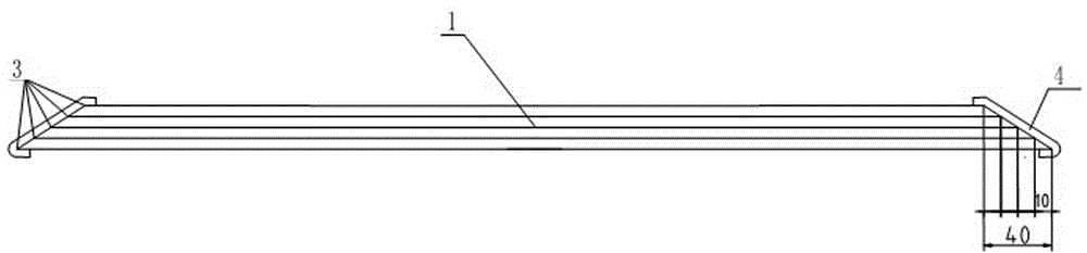 Method for preventing large hierarchical aircraft tire cord fabric backward-packed ends from being disengaged