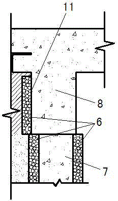 Structure and method for controlling jointless abutment back subsidence and pavement cracking by using reinforcement geotextile