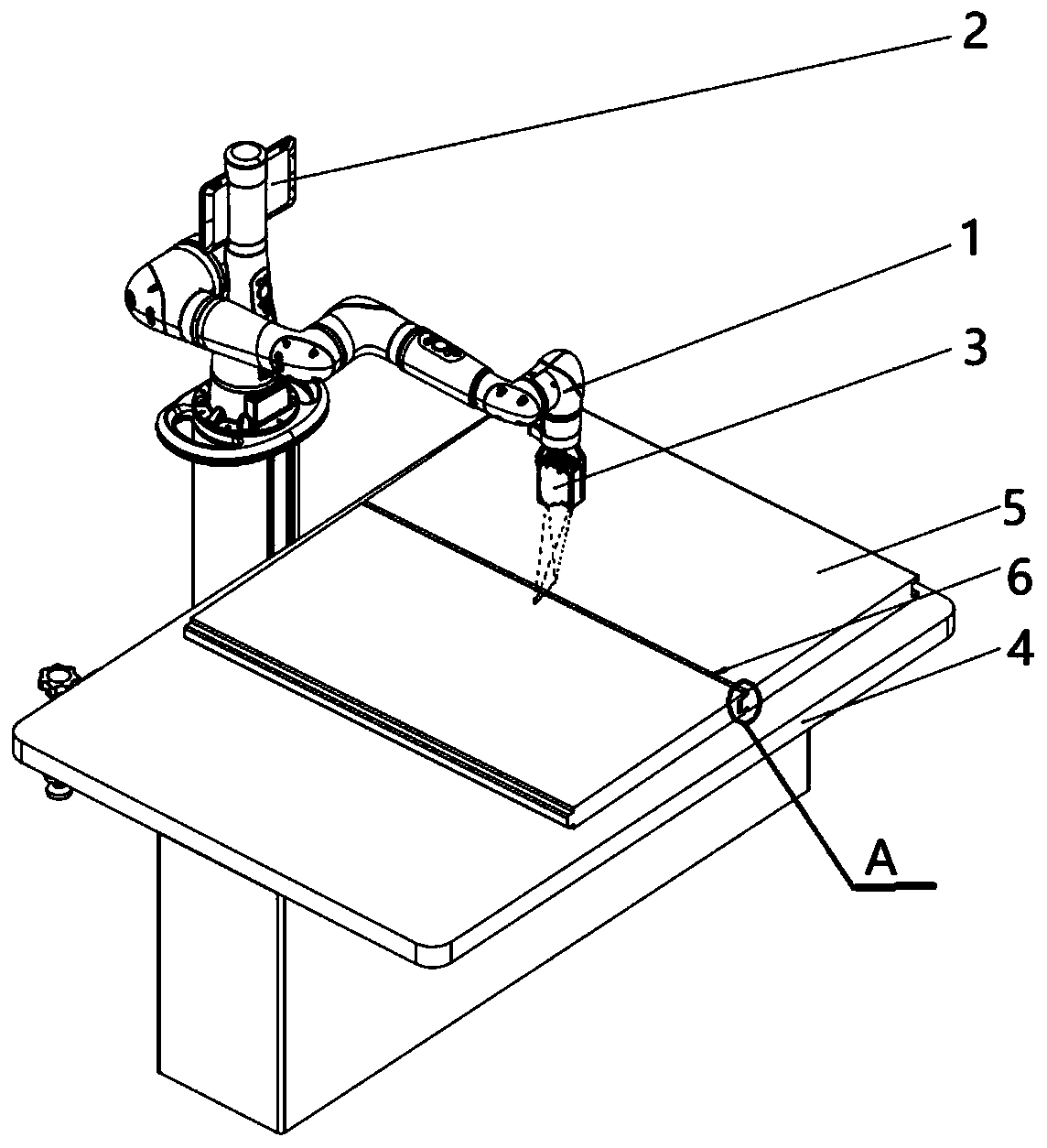 Intelligent high-speed train white body assembly quality detection device and method